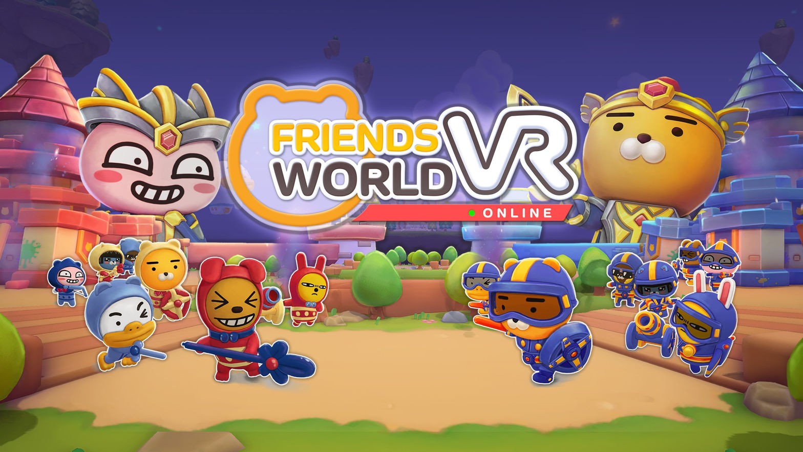 Friends VR World Online -Beta