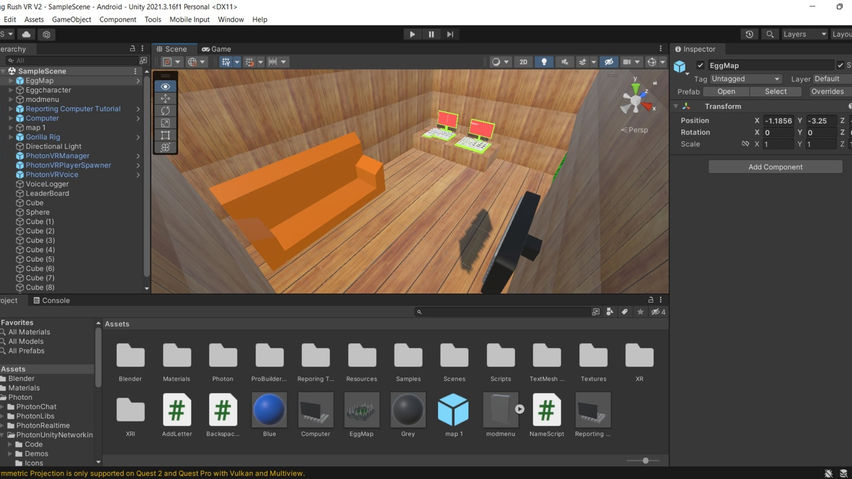 Egg Rush VR