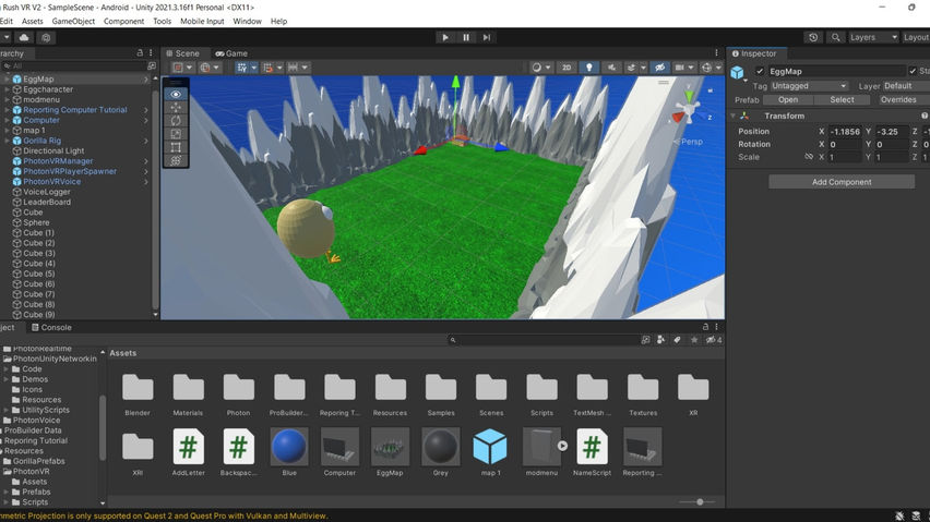 Egg Rush VR