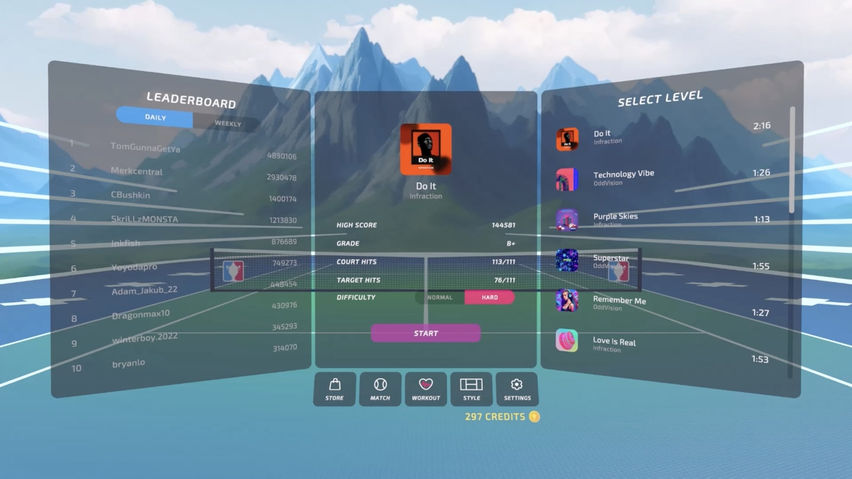Slam Tennis VR