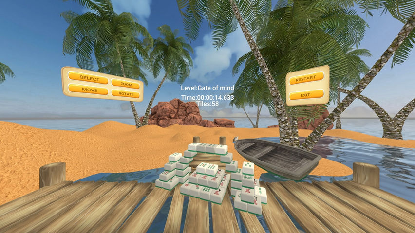 3D Mahjong worlds - Quest