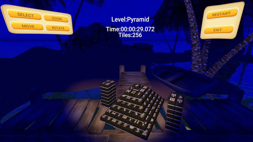 3D Mahjong worlds - Quest