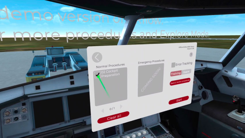 VRflow Airbus A320 Demo