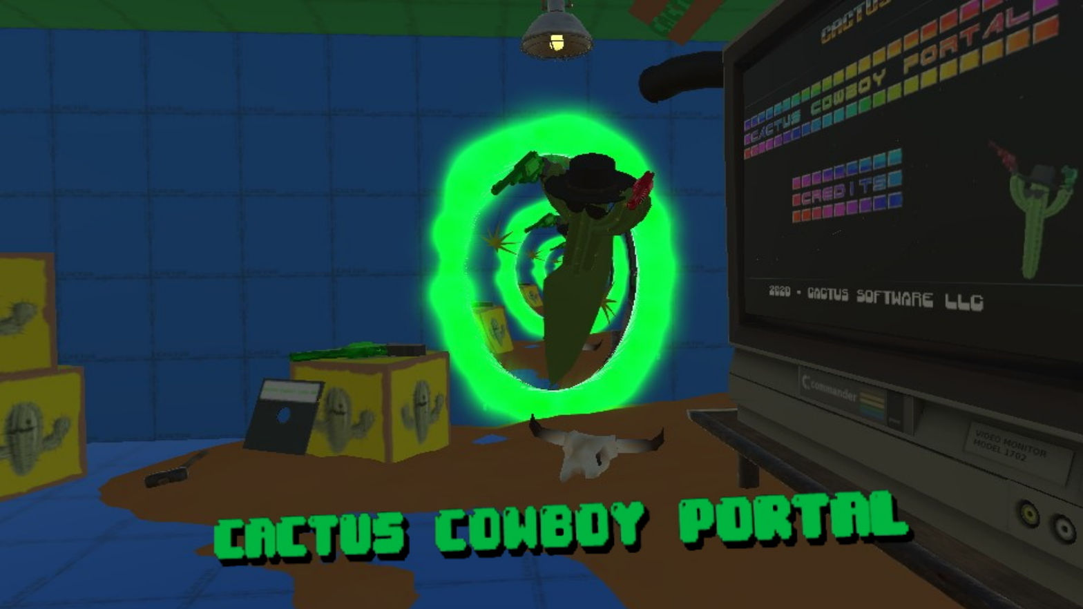 Cactus Cowboy Portal VR