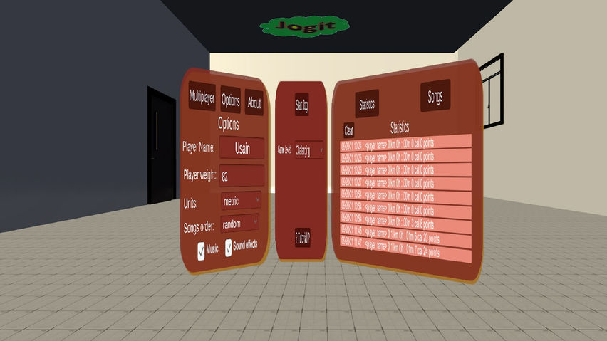 JogIt - Jogging VR game