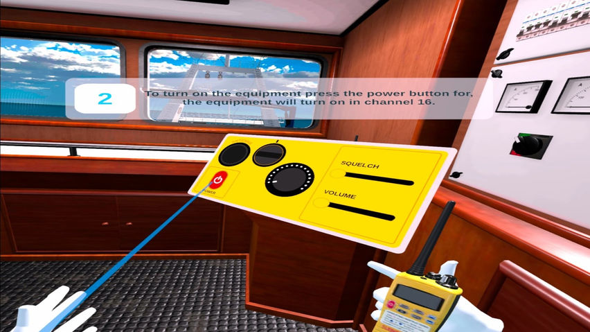 VR-ME: Fire In The Engine Room
