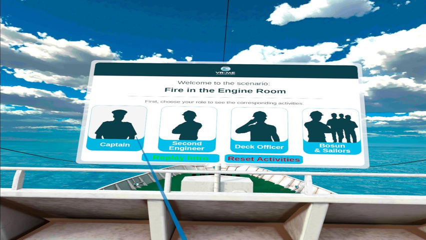 VR-ME: Fire In The Engine Room