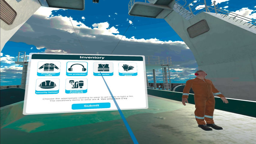 VR-ME: Fire In The Engine Room