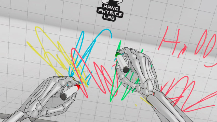 Hand Physics Lab