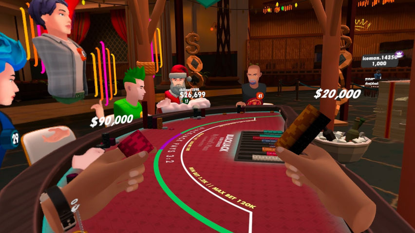 POKER VR w/ Roulette, Blackjack & Slots