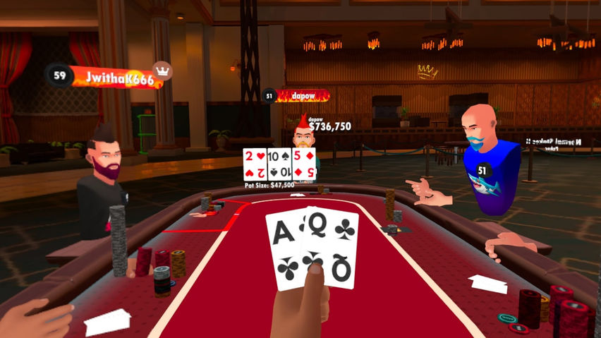 POKER VR w/ Roulette, Blackjack & Slots