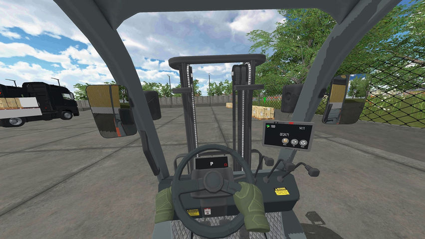 Forklift Driving Simulator VR Demo