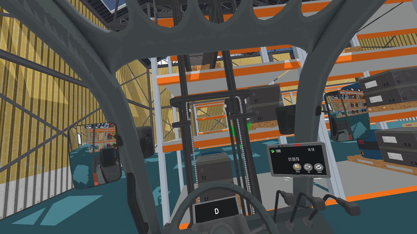 Forklift Driving Simulator VR Demo