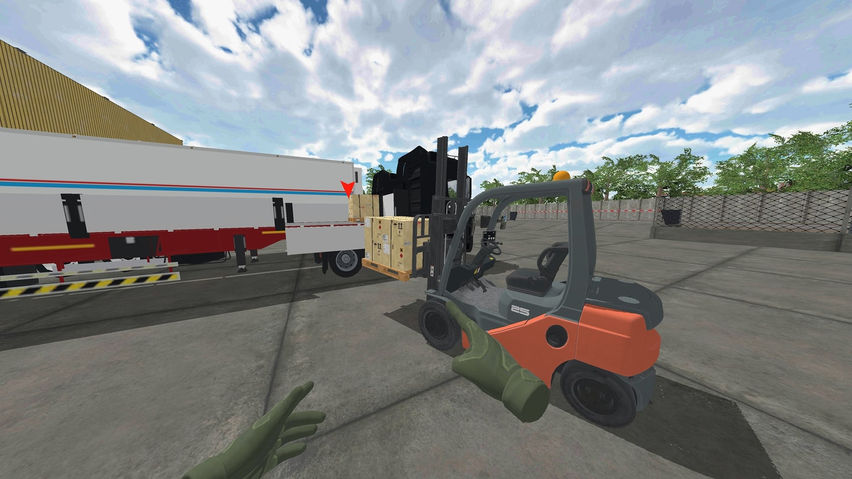 Forklift Driving Simulator VR Demo