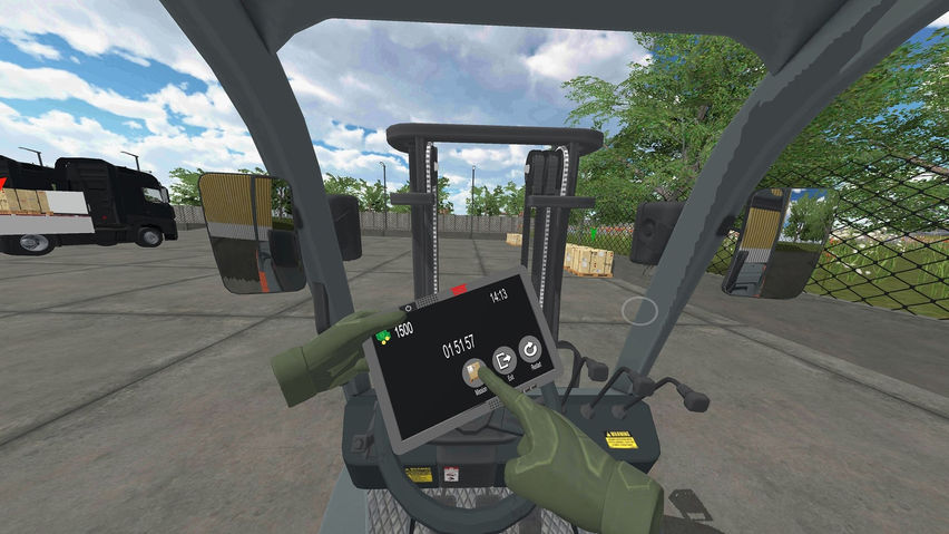 Forklift Driving Simulator VR Demo