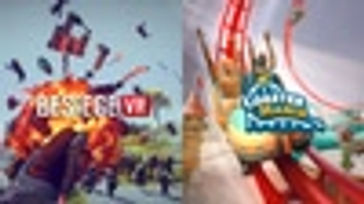 🎢Coasters & Catapults💣 Besiege VR & CoasterMania