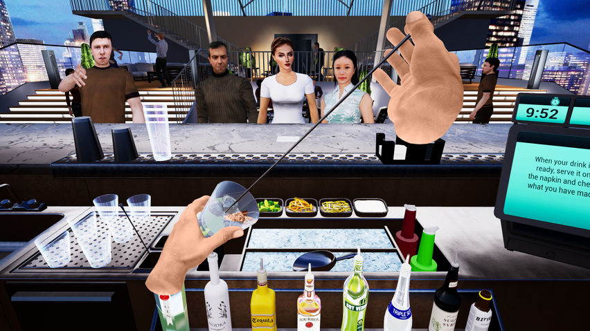 BARTENDER VR SIMULATOR