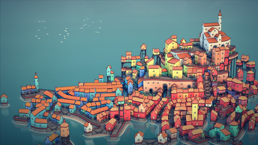 Townscaper VR