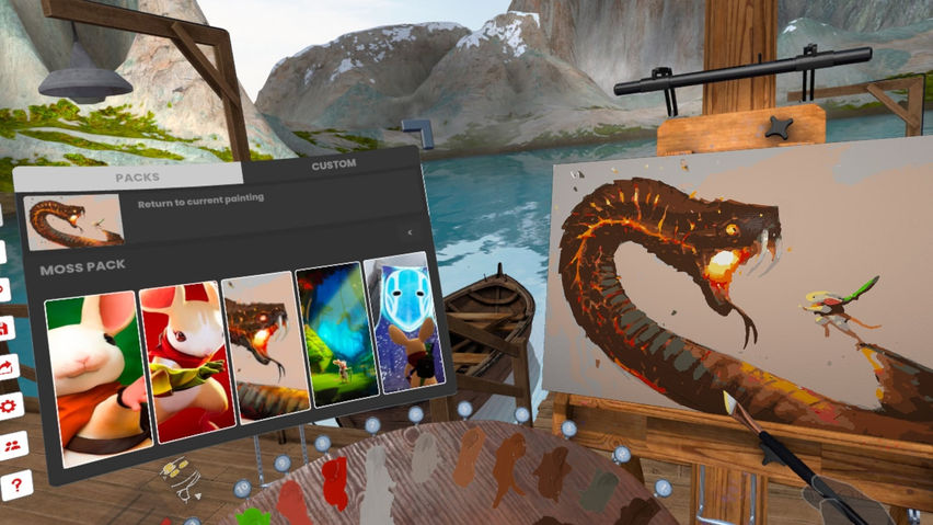 Vermillion - VR Painting