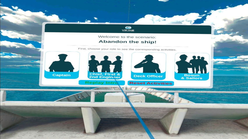 VR-ME: Abandoning Ship