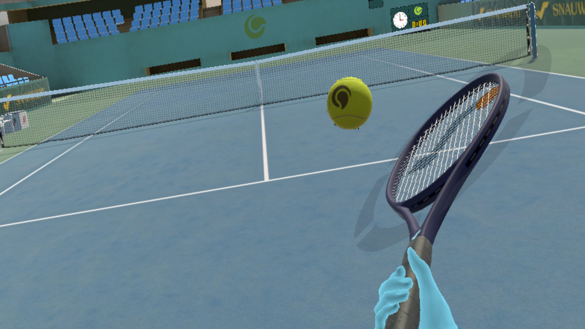 laten we het doen stewardess eetpatroon Tennis Esports Demo | Quest App Lab Game
