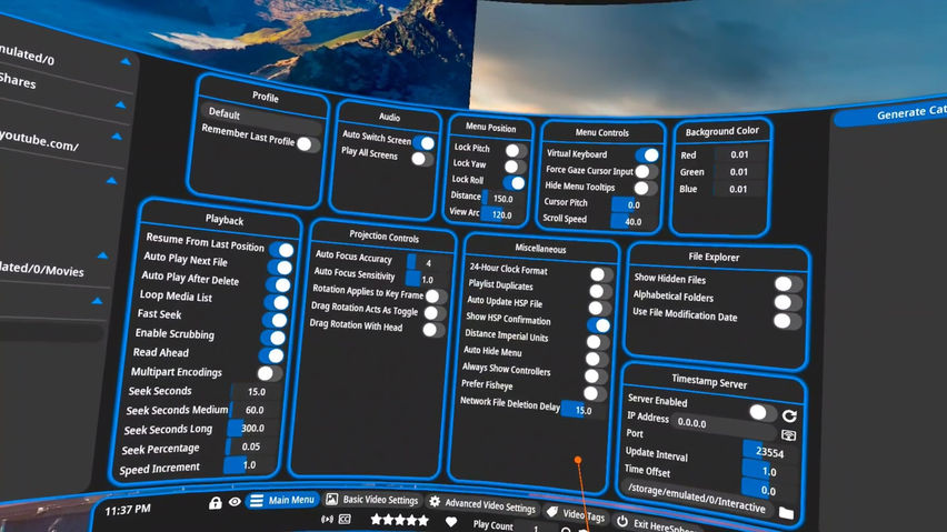 HereSphere VR Video Player Demo