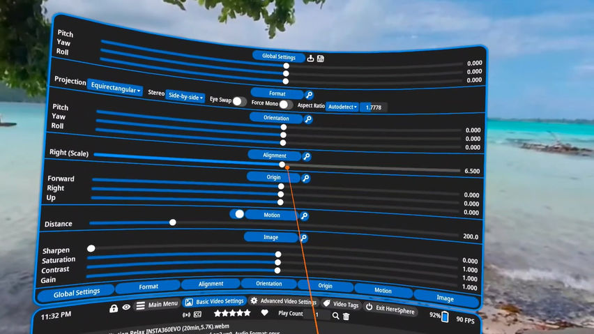 HereSphere VR Video Player