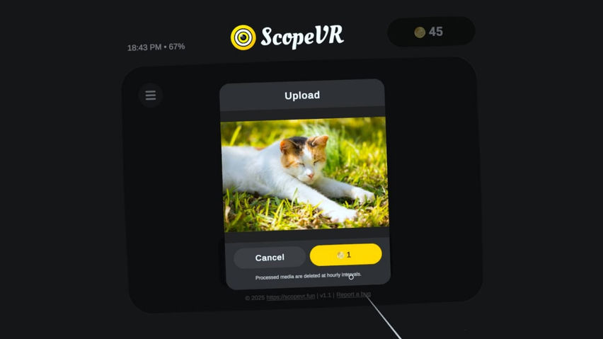 ScopeVR - Convert 2D to 3D Spatial AI