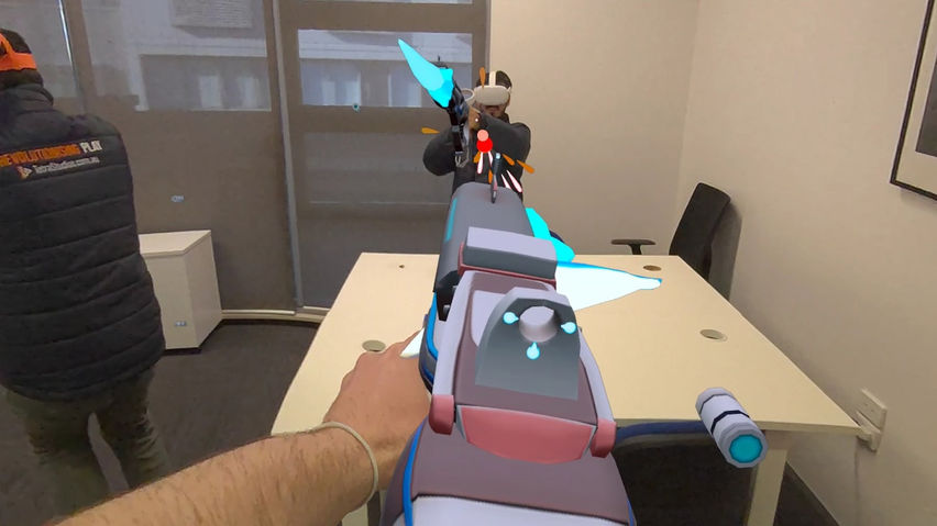 TritonXR: Reality Warfare