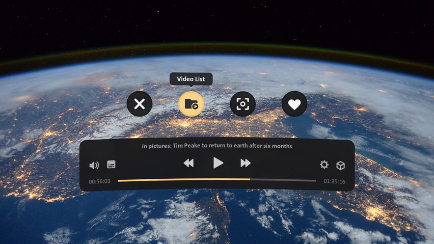 SKYBOX VR Video Player