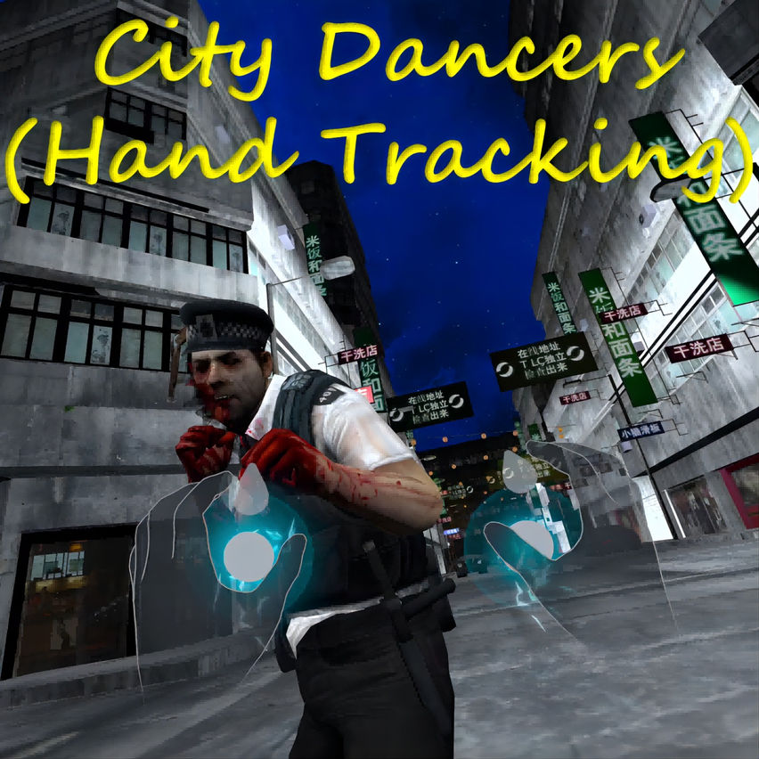 City Dancers(Hand Tracking)