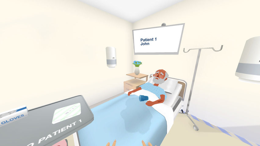 Tork VR Clean Hands Training for Hospitals