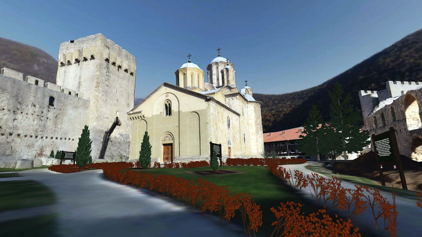MANASIJA MONASTERY VR