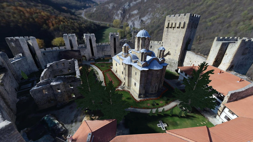 MANASIJA MONASTERY VR