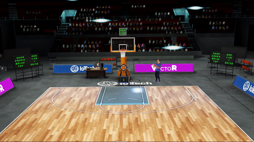 VR Basketball: Training Challenge