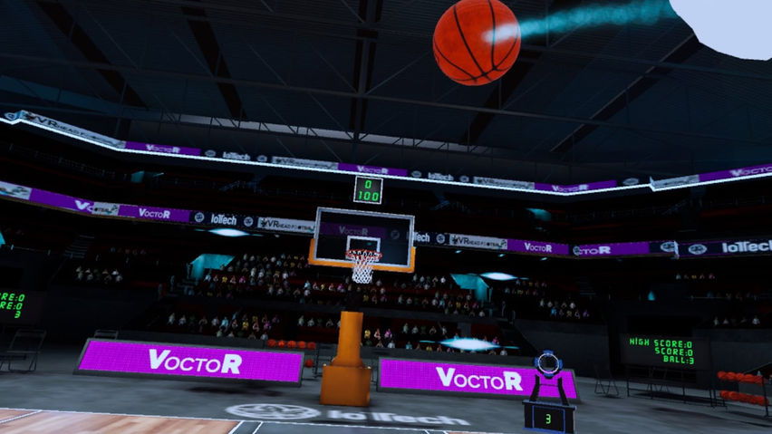 VR Basketball: Training Challenge