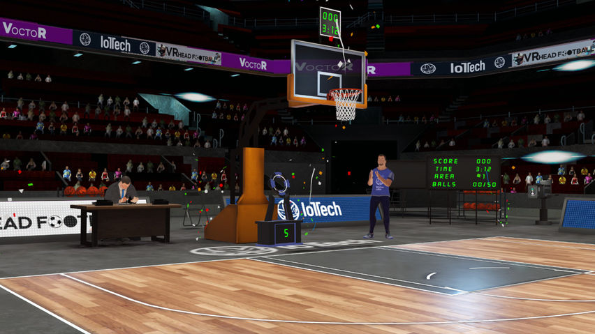 VR Basketball: Training Challenge