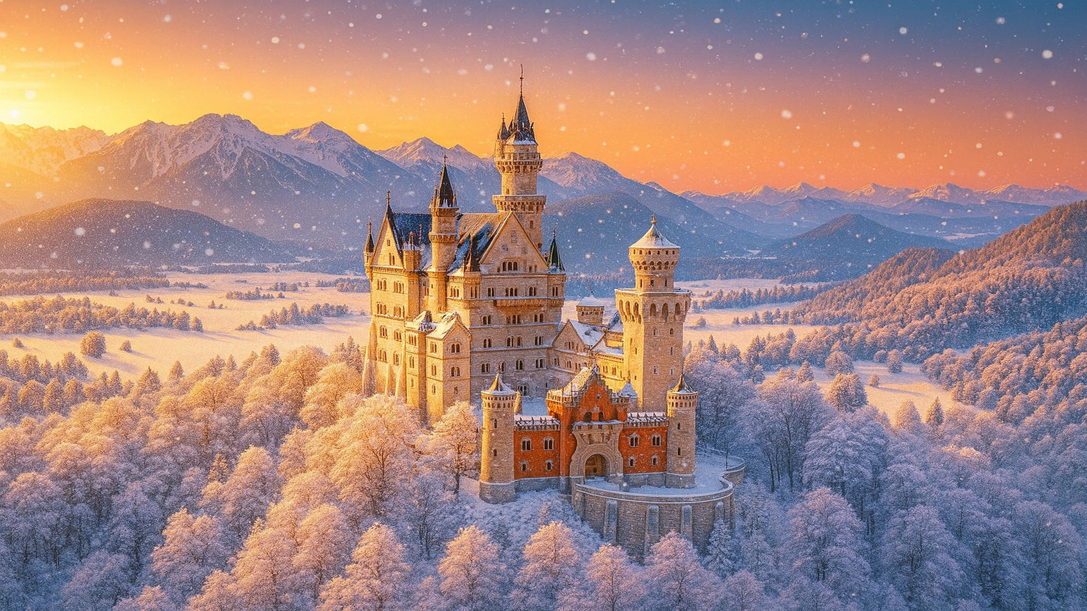 Neuschwanstein Castle Experience in Germany - inside and outside - VR Travel