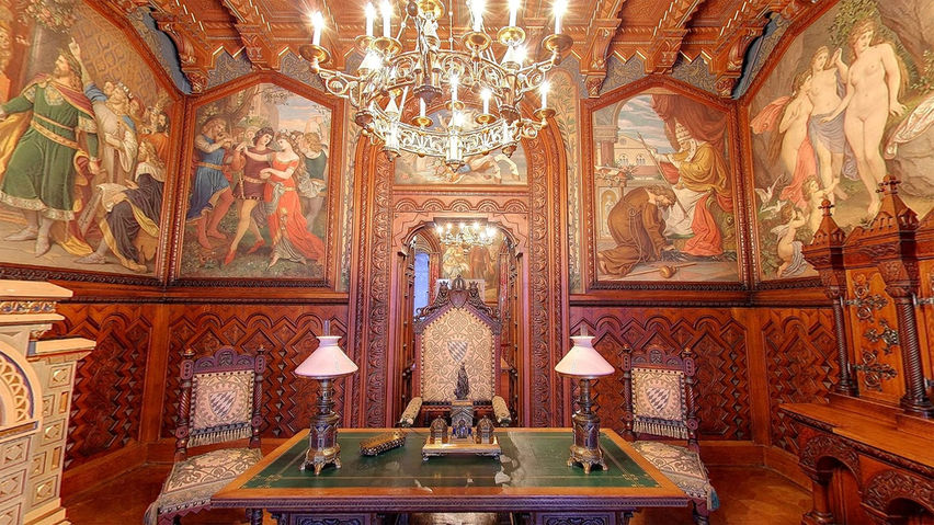 Neuschwanstein Castle Experience in Germany - inside and outside - VR Travel