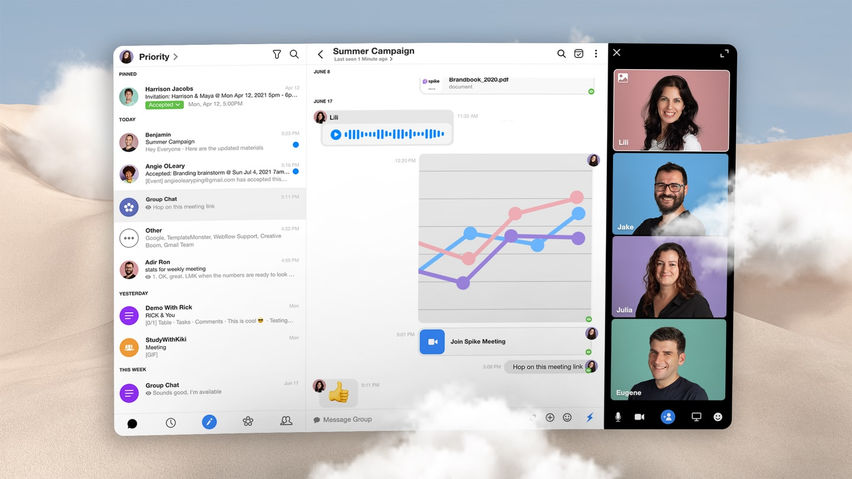 Spike Email - Mail & Team Chat