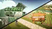 Tractor Simulator VR – Farming Game | Garbage Go - City Cleaning Simulator