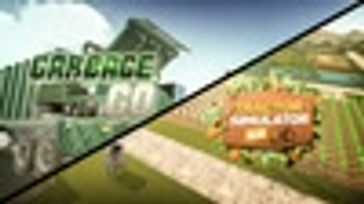 Tractor Simulator VR – Farming Game | Garbage Go - City Cleaning Simulator