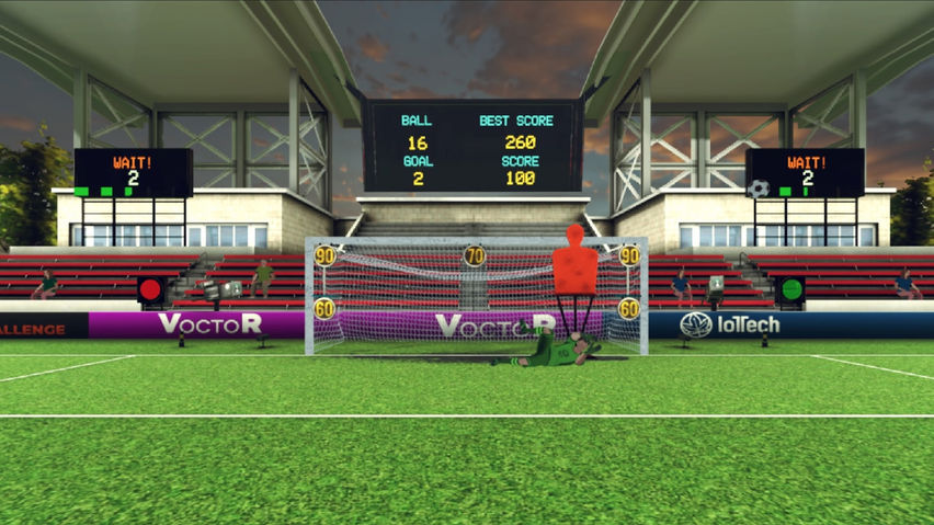 VR Football: Heading Challenge