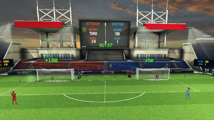 VR Football: Heading Challenge