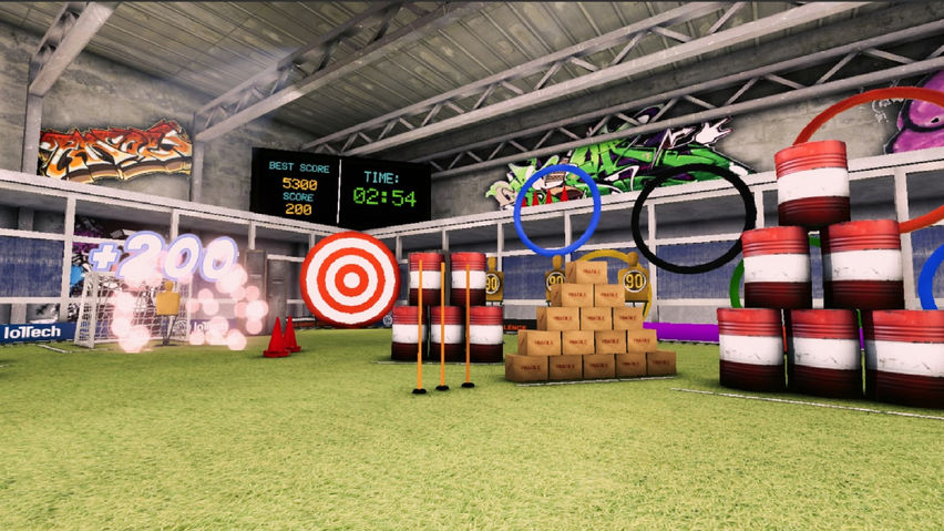 VR Football: Heading Challenge