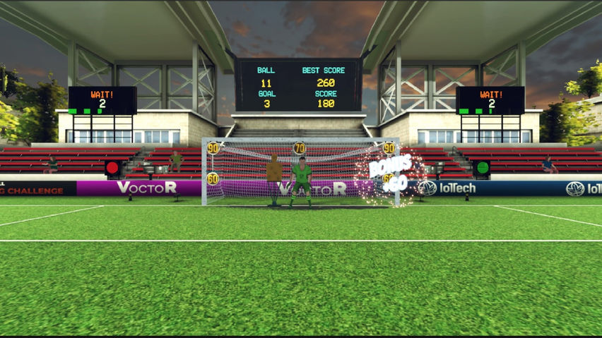 VR Football: Heading Challenge