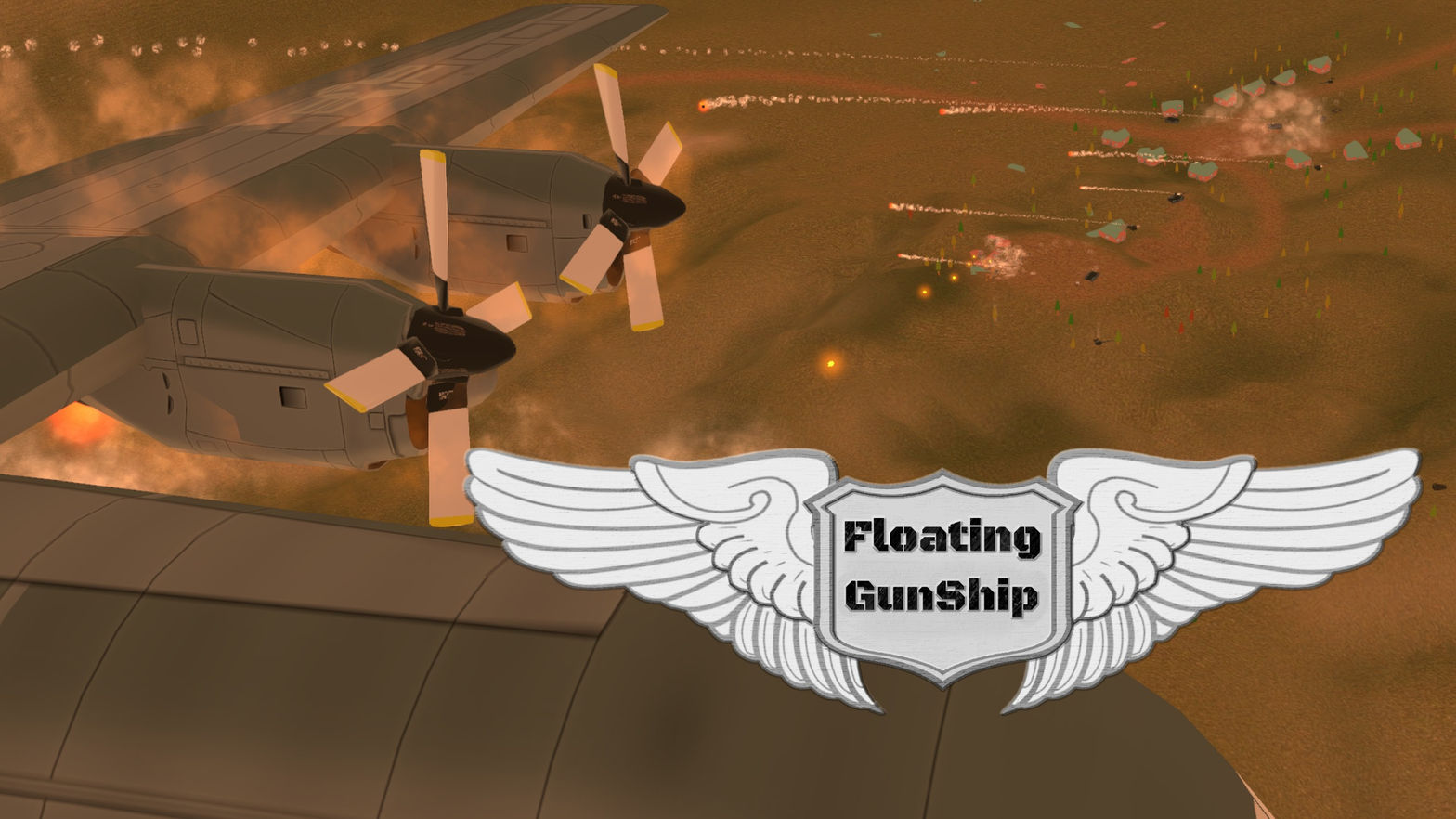 Floating GunShip