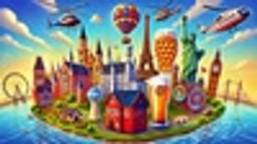 VR Travel App Bundle Las Vegas London Paris Los Angeles Neuschwanstein Munich