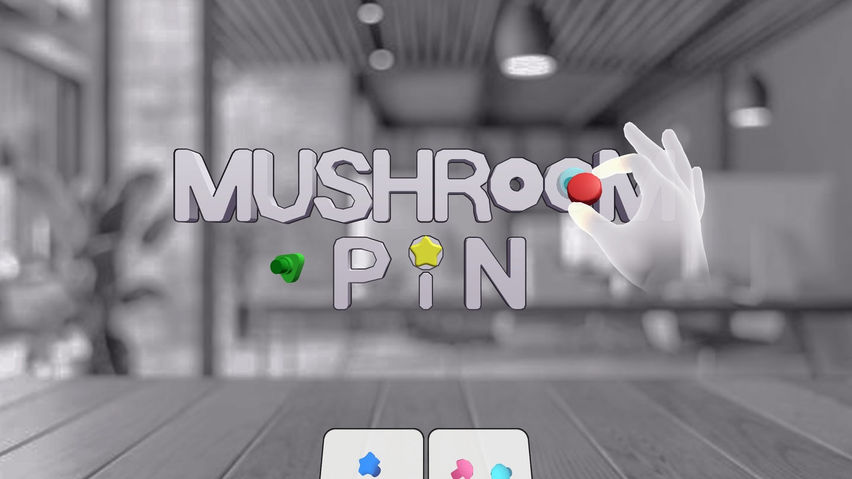 Mushroom Pin