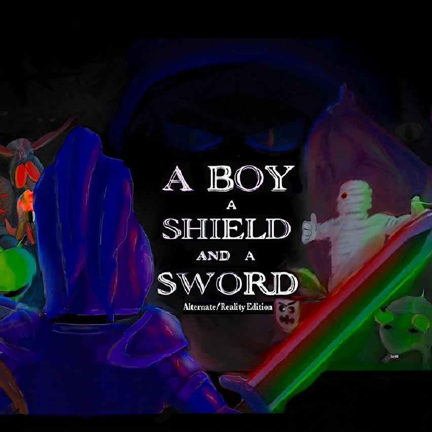 A Boy A Shield And A Sword